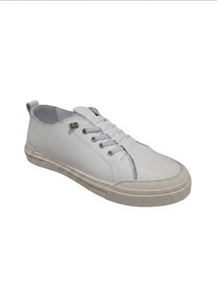 Mr Quinn 900 Beyaz Bağlı Erkek Sneaker