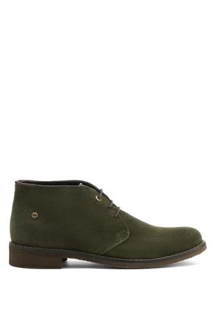 Nine West 101067726 Agello 1 PR Haki Nubuk Erkek Bot
