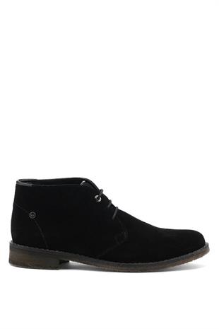 Nine West 101067727 Agello 1 PR Siyah Nubuk Erkek Bot