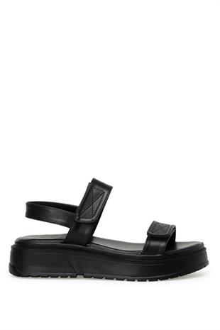 Nine West 101097278 Gizzy 2FX Black Kadın Sandalet