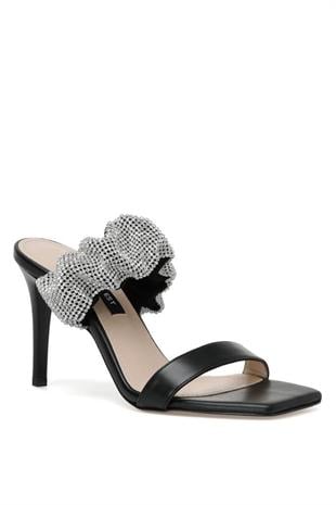 Nine West 101173723 Lalla 2PR Siyah Kadın Topuklu Ayakkabı