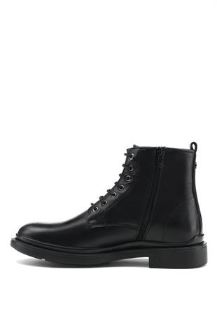 Nine West Stephen 1PR 101067834 Siyah Deri Erkek Bot