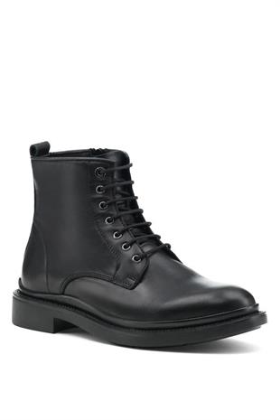 Nine West Stephen 1PR 101067834 Siyah Deri Erkek Bot