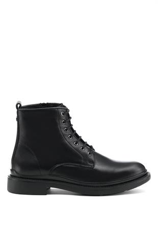Nine West Stephen 1PR 101067834 Siyah Deri Erkek Bot
