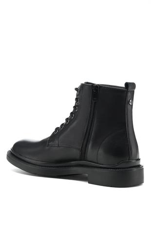 Nine West Stephen 1PR 101067834 Siyah Deri Erkek Bot
