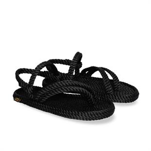 Nomadic Republic Cancun-0020 Siyah Kadın Sandalet