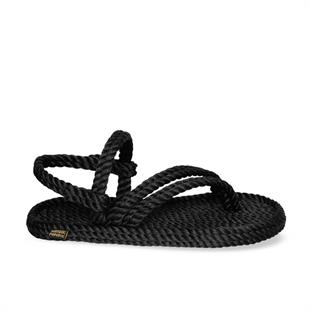 Nomadic Republic Cancun-0020 Siyah Kadın Sandalet