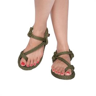 Nomadic Republic Hawaii-0011 Haki Kadın Sandalet