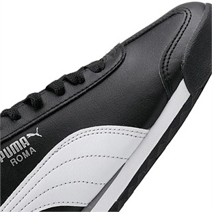 Puma 353572 11 Roma Basic Black/White/Puma Silver Erkek Sneaker