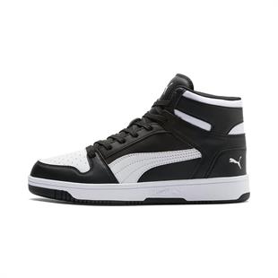 Puma 369573 01 Rebound LayUp SL Puma Black/Puma White Erkek Sneaker