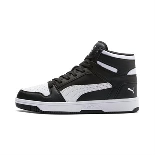 Puma 369573 01 Rebound LayUp SL Puma Black/Puma White Erkek Sneaker