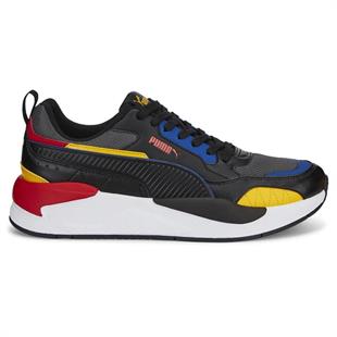 Puma 373108 50 X-Ray 2 Square Dshadow/Black/Yellow/Limoges Erkek Sneaker