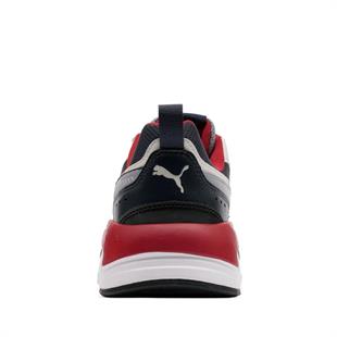 Puma 373108 88 X-Ray 2 Square Navy/Gray Fog/Gray/Club Red Erkek Sneaker
