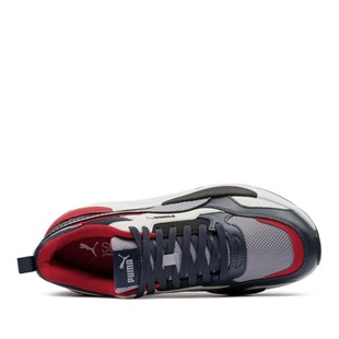 Puma 373108 88 X-Ray 2 Square Navy/Gray Fog/Gray/Club Red Erkek Sneaker