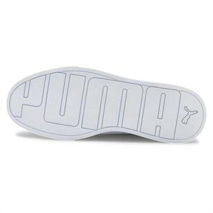 Puma 380147 Skye Clean Puma White/White/Silver Kadın Sneaker