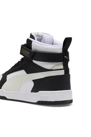 Puma 385839 26 Rebound Game High White/Puma Black/Vapor Gray Erkek Sneaker