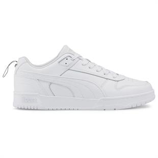 Puma 386373 02 Rebound Game Low Puma White/Puma White/Gold Erkek Sneaker
