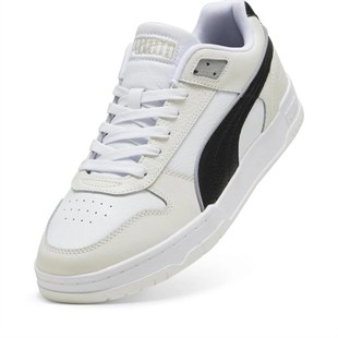 Puma 386373 27 Rebound Game Low White/Puma Black/Vapor Gray Erkek Sneaker