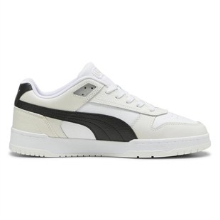 Puma 386373 27 Rebound Game Low White/Puma Black/Vapor Gray Erkek Sneaker