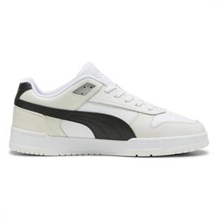 Puma 386373 27 Rebound Game Low White/Puma Black/Vapor Gray Erkek Sneaker