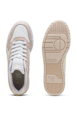 Puma 386373 30 Rebound Game Low White/Rose Quartz/Rosebay Kadın Sneaker