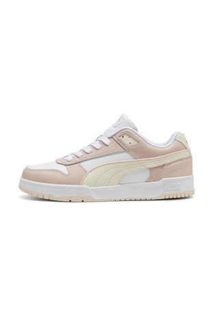 Puma 386373 30 Rebound Game Low White/Rose Quartz/Rosebay Kadın Sneaker