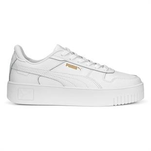 Puma 389390 01 Carina Street Puma White/Puma White/Gold Kadın Sneaker