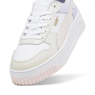 Puma 389390 10 Carina Street Puma White/Pink/Alpine Snow Kadın Sneaker
