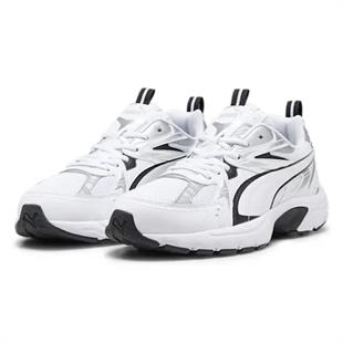 Puma 392322 01 Milenio Tech Puma White/Puma Black/Silver Kadın Sneaker