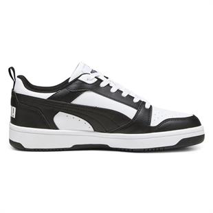 Puma 392328 01 Adults Rebound V6 Low White/Black/White Erkek Sneaker