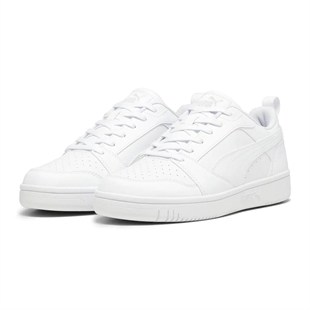 Puma 392328 03 Rebound V6 Low Puma White/Cool Light Gray Erkek Sneaker