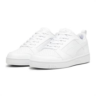 Puma 392328 03 Rebound V6 Low Puma White/Cool Light Gray Erkek Sneaker