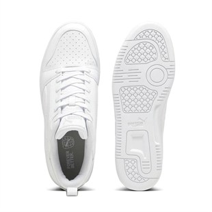 Puma 392328 03 Rebound V6 Low Puma White/Cool Light Gray Erkek Sneaker