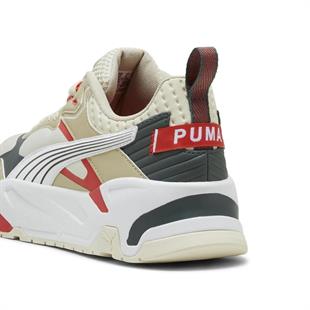 Puma 395262 01 Trinity Desert Road Alpine Snow/White/Putty/Red Erkek Sneaker