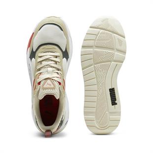 Puma 395262 01 Trinity Desert Road Alpine Snow/White/Putty/Red Erkek Sneaker