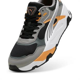 Puma 395262 02 Trinity Desert Road Black/White/Slate/Clementine Erkek Sneaker