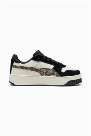 Puma 401611 02 Carina Street Snake Chic Vapor Gray/Puma Black/Gold Kadın Sneaker