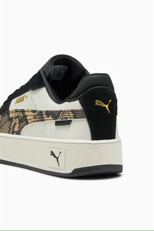 Puma 401611 02 Carina Street Snake Chic Vapor Gray/Puma Black/Gold Kadın Sneaker