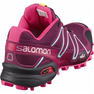 Salomon 378337 Speedcross 3 W Bordo Kadın Outdoor Ayakkabı