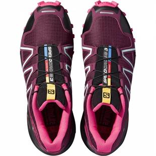 Salomon 378337 Speedcross 3 W Bordo Kadın Outdoor Ayakkabı