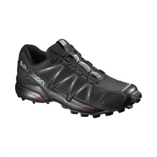 Salomon 383097 SpeedCross 4 W Black/Black/Black Metallic Kadın Outdoor Ayakkabı