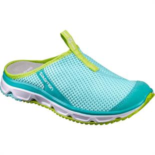 Salomon 392448 Rx Slide 3.0 W Aruba Blue/White/Lime Green Kadın Aqua Terlik