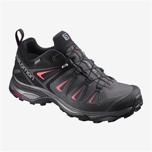 Salomon 398685 X Ultra 3 GTX W Magnet/Black/Mineral Red Kadın Outdoor Ayakkabı