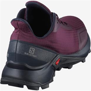 Salomon 408048 Alphacross W Potent Purple/Navy Blazer/inda İnk Kadın Outdoor Ayakkabı