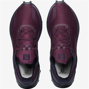 Salomon 408048 Alphacross W Potent Purple/Navy Blazer/inda İnk Kadın Outdoor Ayakkabı