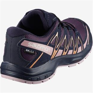 Salomon 409652 Xa Pro 3D CSWP Swet Grape Eveninig Blue MaıuveShadows Çocuk Outdoor Ayakkabı