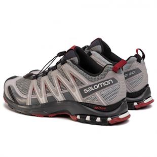 Salomon 409774 XA Pro 3D Manument/Ebany/Red Dahila Erkek Outdoor Ayakkabı