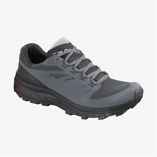 Salomon 409970 OUTline GTX W Stormy Weather/Black/Lunar Rock Kadın Outdoor Ayakkabı