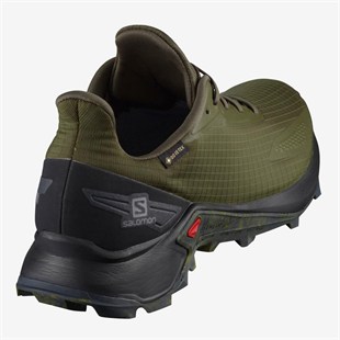 Salomon 411058 Alphacross Blast GTX Olive Night/Black/Ebony Erkek Outdoor Ayakkabı