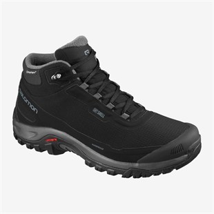 Salomon 411104 Shelter CS WP Black/Ebony/Black Erkek Outdoor Bot